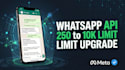 fix and increase your whatsapp business API waba limit and verify meta bm