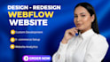 be your webflow expert, design or develop webflow website, figma to webflow