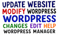 update website, edit wordpress, fix wordpress issues and make changes