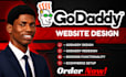 develop godaddy website redesign godaddy website design