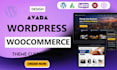 italian avada wordpress website design customization expert divi landing page