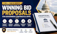 write winning bid proposal for rfp response rfq rfi  government contract