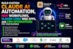 build custom claude n8n automation claude code web apps CRM claude code website