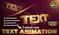 design premium text animation and motion graphics