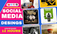 design instagram ads facebook post design social media canva template