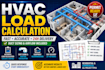 do hvac load calculation and duct sizing for your building project
