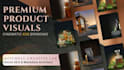 design premium cinematic background templates for your brand