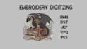 digitize anime and custom embroidery designs for machine embroidery