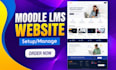 install, customize, fix, update and upgrade moodle lms course website