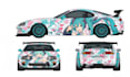 do itasha car wrap design, vehicle, van and racing wrap