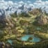 create detailed fantasy world maps