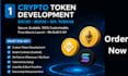 create your crypto wallet token coin launchpad web3 project
