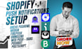 shopify web push notification brevo pushowl mergn firepush omnisend pushbot bars