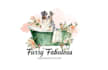 create a professional pet grooming and care logo design