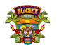 make custom beach tiki bar logo