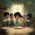 draw african american children book illustrations