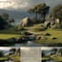 illustrate environments, landscapes, board game, concept art