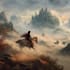 draw a fantasy book cover illustration