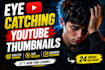 design a youtube thumbnails 30 minut