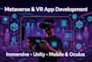 develop immersive metaverse and VR mobile app