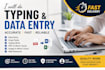 do fast typing work,PDF to word and data entry