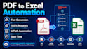 convert PDF to excel using uipath automation