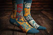 design custom and unique socks design