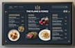 design modern menu restaurant menu digital menu