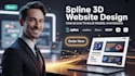 design spline 3d animation interactive website 3d model 3d logo threejs webgl