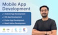 develop mobile app for ios android flutter react native
