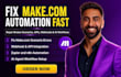 fix make com automation make com scenario webhook API n8n zapier