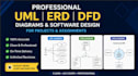 create professional uml diagrams, use case and erd designs