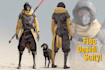 sci fi character illustration or sci fi character