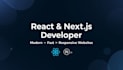 build a modern responsive website using react or nextjs java springboot