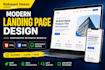 create a business landing page