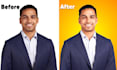 professionally retouch and edit your headshot photo