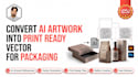 vectorize logo, ai image or raster artwork into editable vector file