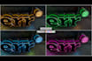 create fully loaded 3d metallic logo glow animation intro