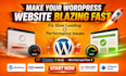 optimize wordpress speed, fast loading, google pagespeed over 90