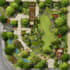 design 2d landscape design and site plan