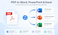 professionally convert the pdf into word and PPT