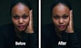 professionally retouch skin using frequency separation