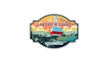 make lake lodge logo with a view serving great beer