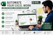automate your excel work using vba macros, formulas, and dashboards