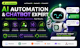 build website ai chatbot, whatsapp chatbot automation with whatsapp business API