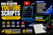 write viral youtube scripts with hooks and retention