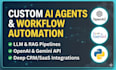 build autonomous ai agents and custom llm workflows