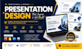 do powerpoint redesign canva presentation google slides deck pitch deck design