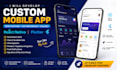 custom mobile app in IOS and android