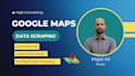 scrape data from google maps